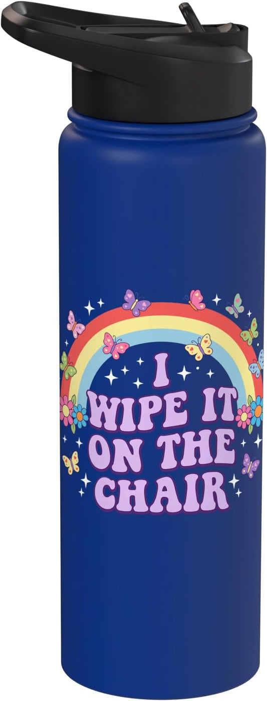 Rainbow Stainless Steel Insulated Water Bottle