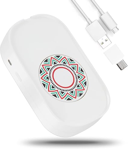 Mouse Jiggler, Undetectable Mouse Mover Shaker Simulator for Computer Laptop Awakening, Keeps PC Active, No Software, Driver-Free with USB C to USB Adapter