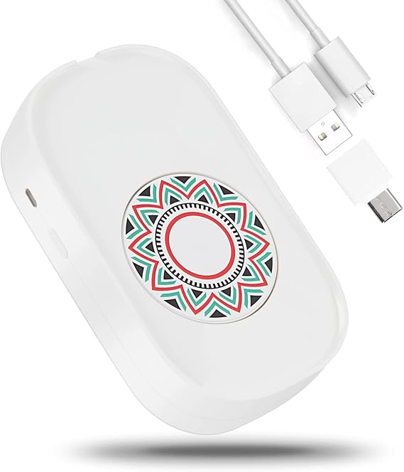 Mouse Jiggler, Undetectable Mouse Mover Shaker Simulator for Computer Laptop Awakening, Keeps PC Active, No Software, Driver-Free with USB C to USB Adapter