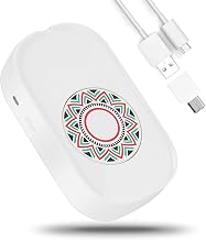 Mouse Jiggler, Undetectable Mouse Mover Shaker Simulator for Computer Laptop Awakening, Keeps PC Active, No Software, Driver-Free with USB C to USB Adapter - Image 1