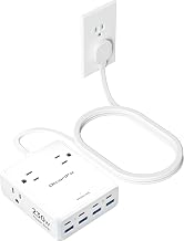 Olcorife 230W USB Power Strip, 4 AC Outlets 8 USB Ports(4 USBC),5 FT Cord - Image 1
