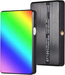 ST120 Pocket LED Video Light Rechargeable Fill Light 2500K-9000K