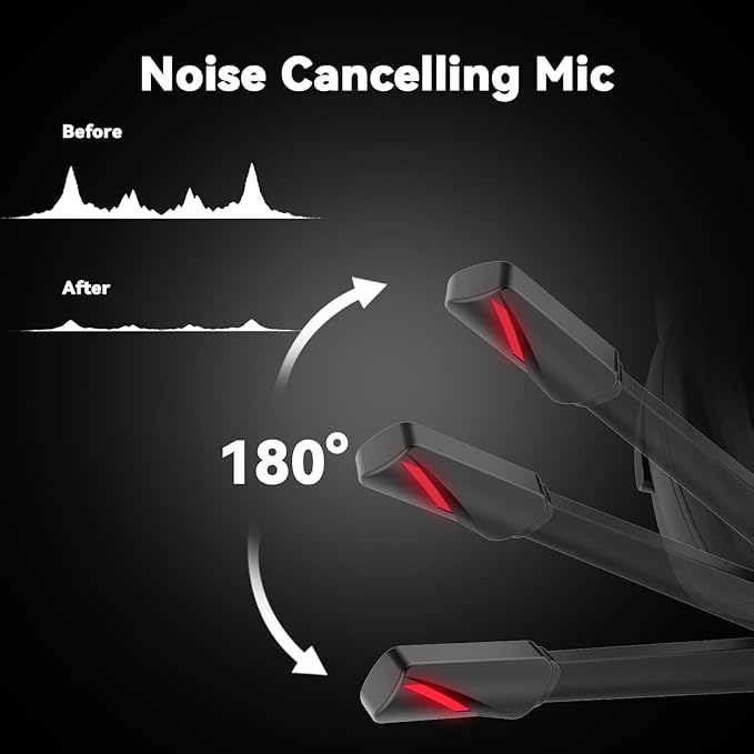 Gaming Headset for PC/PS4/PS5/Xbox One/Switch, Stereo Surround Sound Gaming Headphones with Noise Canceling Flexible Mic, Computer Headset with 3.5mm Jack(Black)