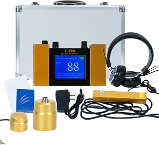 Ultrasonic Water Leak geophone Sensor, Leak Detection Sensor, Underground Water Leak Detector, Plumbing Leak Detector with Headset and 4 Gear Adjustable