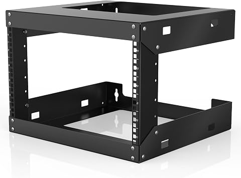 6U Wall Mount Open Frame 19 Inch Server Equipment Network Cabinet