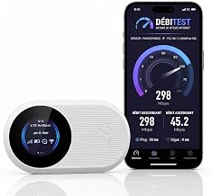 Unlocked 4G LTE Portable WiFi Hotspot for Travel, WiFi 6 Mobile Hotspot with SIM Card Slot, 2.4GHz/5GHz Dual Band, 300Mbps Link Rate, 3000mAh, Connects 12 Devices, for the Americas - Image 1
