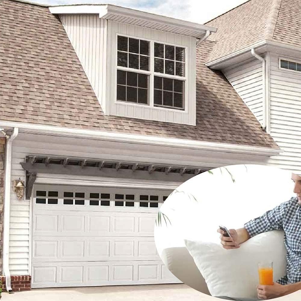 Smart Wi-Fi Garage Door Opener — App Control, Works with Alexa, Google & Siri