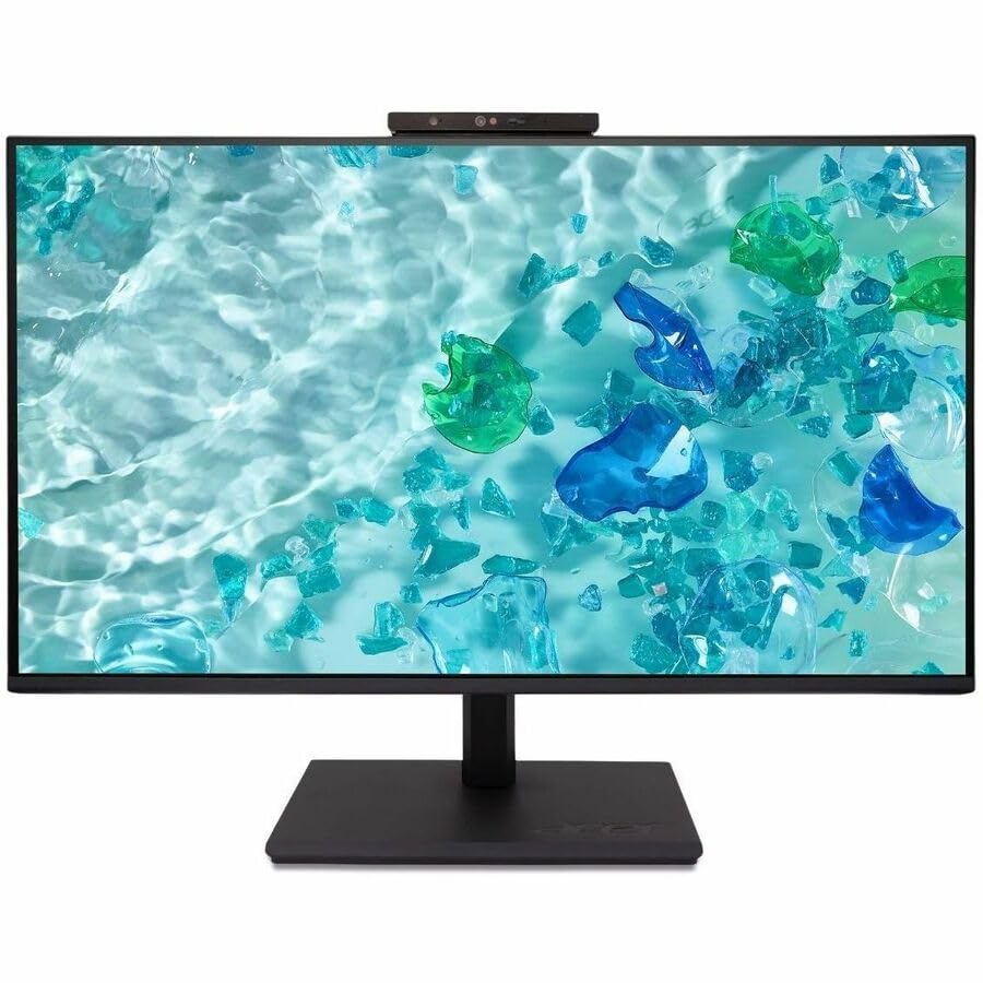 Acer Vero B277 D6 27" Class Webcam LCD Monitor - 16:9 - Black