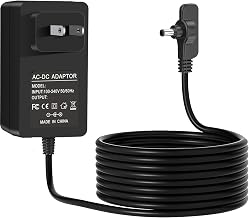 12V Power Charger for the Shark FlexBreeze Outdoor Fan. Compatible with the Adapter Cables for the FA222, FA222WH, FA302, and FA302WH Wireless Portable Fan Models.
