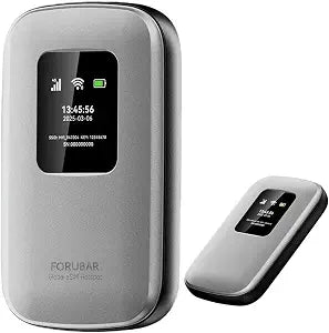 Portable Mobile Hotspot | 4G LTE WiFi 6 | Global Travel WiFi Hotspot | 180+ Countries | Up to 48 hrs of Usage time | Connect up to 16 Devices | 5000mAh Battery