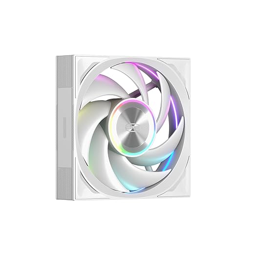 PCCOOLER CPU Cooler AIO, 3.4-inch IPS Display, 360mm ARGB Water Cooling, High-Performance F7 X120 Modular Fan, Compatible with AM4/AM5, LGA115X/1200/1700/1851 (CPS DT360 White)