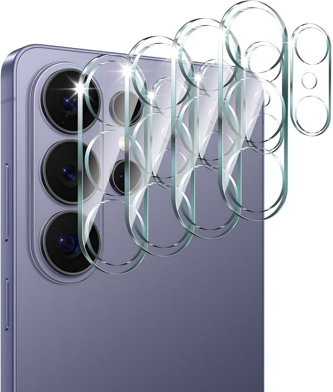 4-Pack Camera Lens Protector for Samsung Galaxy S26 Ultra, 9H Tempered Glass Camera Cover Screen Protector Accessories, HD Clarity, Anti-scratch, Bubble Free, Shockproof Full Protective