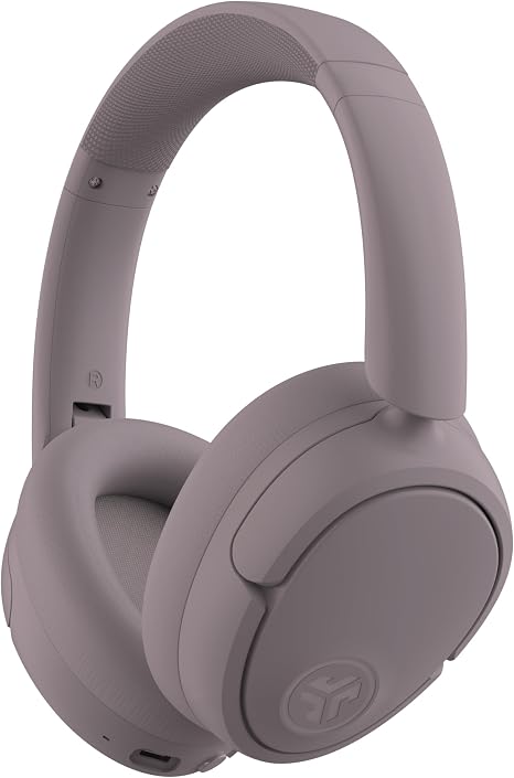 JLab JBuds Lux ANC Wireless Over-Ear Headphones, Mauve