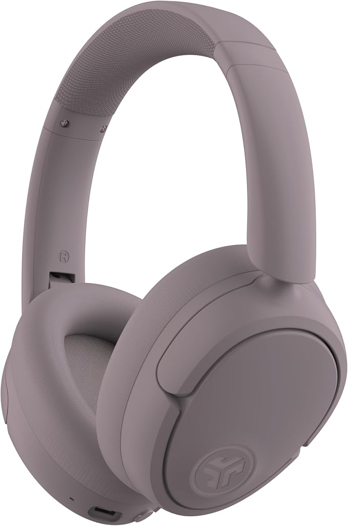 JLab JBuds Lux ANC Wireless Over-Ear Headphones, Mauve