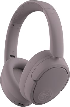 JLab JBuds Lux ANC Wireless Over-Ear Headphones, Mauve