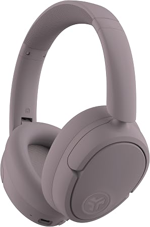 JLab JBuds Lux ANC Wireless Over-Ear Headphones, Mauve