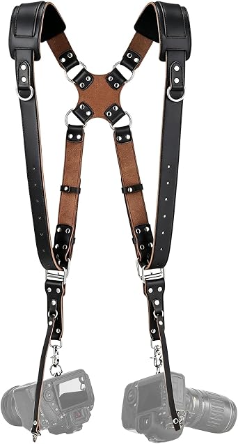 Kasla Dual Camera Harness for Two DSLR/SLR Cameras