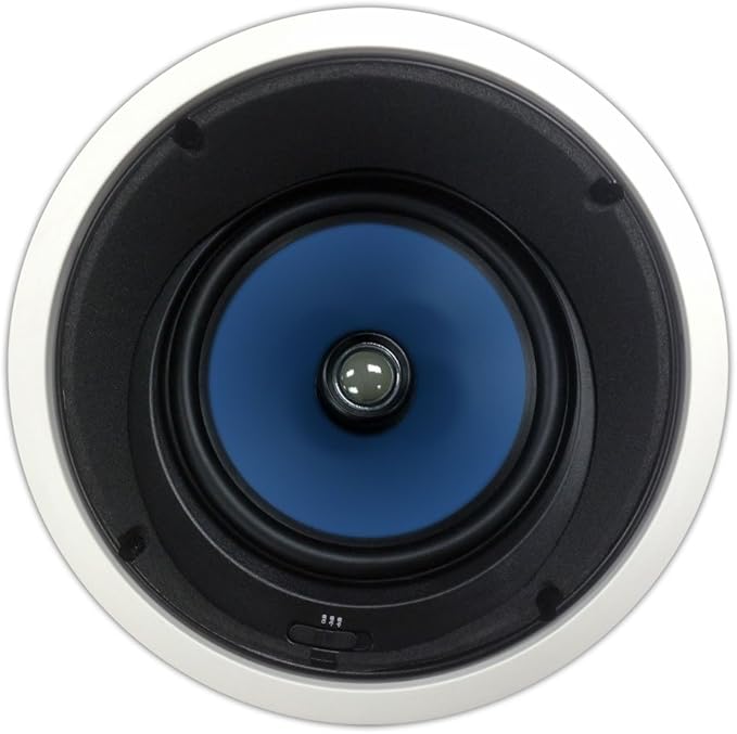 82AC Silver Ticket In-Ceiling Speaker with Pivoting Tweeter & Angled Woofer (8 Inch Angled in-ceiling) 11.3 inch overall size