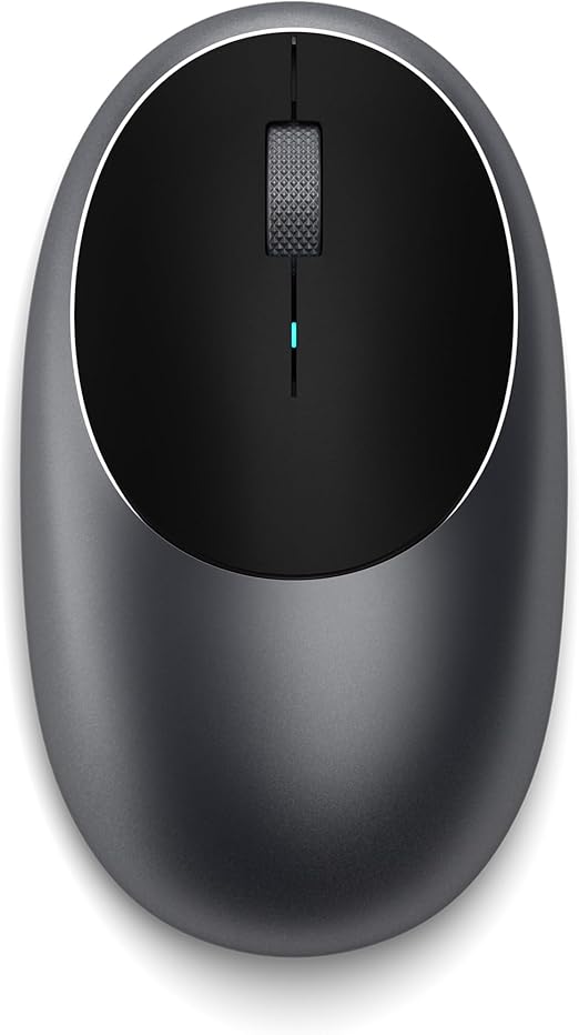 Satechi M1 Wireless Bluetooth Mouse, USB-C Rechargeable, Space Gray - Image 6