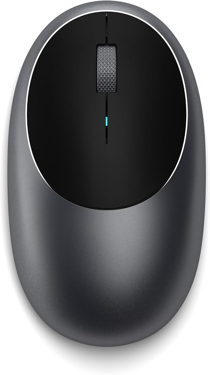 Satechi M1 Wireless Bluetooth Mouse, USB-C Rechargeable, Space Gray - Image 8