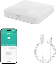Tuya ZigBee 3.0 Hub/Wireless Gateway (Only 2.4Ghz), WiFi Smart Home Bridge Remote Controller,Work with Tuya ZigBee Smart Device, White