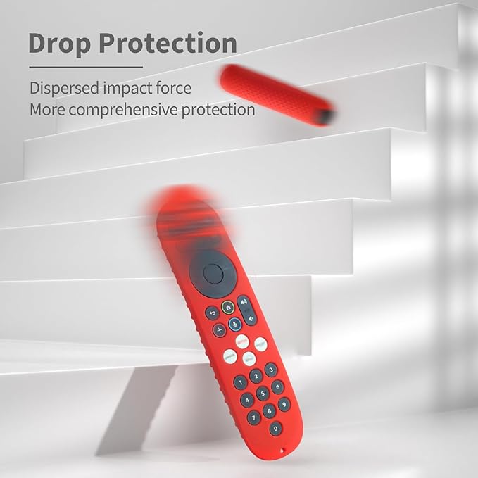 Silicone Remote Cover Compatible with Xumo RC-PR3 Smart Voice Streaming Control, Protective Case for Xumo Stream Box 4K, Spectrum 4K Stream Box (Blue)