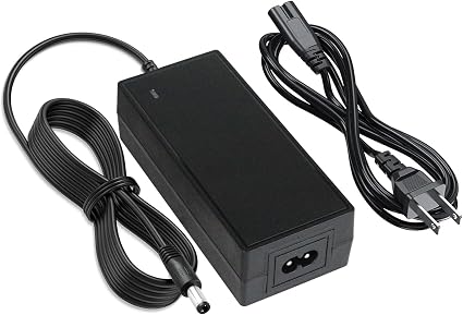 12V 60W Power Supply Adapter with 6.5 feet/2 Meters Power Cable Compatible with Neewer 600 960 LED Video Light and Stand Kit Max Ring Light 12V 5A 60W Power Supply Cord Cable Charger