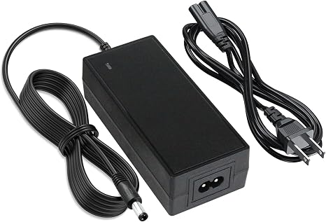 12V 60W Power Supply Adapter with 6.5 feet/2 Meters Power Cable Compatible with Neewer 600 960 LED Video Light and Stand Kit Max Ring Light 12V 5A 60W Power Supply Cord Cable Charger
