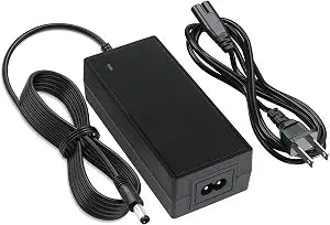 12V 60W Power Supply Adapter with 6.5 feet/2 Meters Power Cable Compatible with Neewer 600 960 LED Video Light and Stand Kit Max Ring Light 12V 5A 60W Power Supply Cord Cable Charger