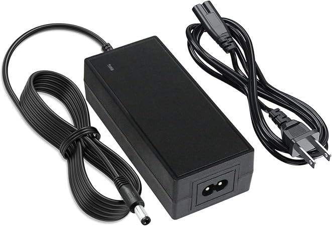 12V 60W Power Supply Adapter with 6.5 feet/2 Meters Power Cable Compatible with Neewer 600 960 LED Video Light and Stand Kit Max Ring Light 12V 5A 60W Power Supply Cord Cable Charger