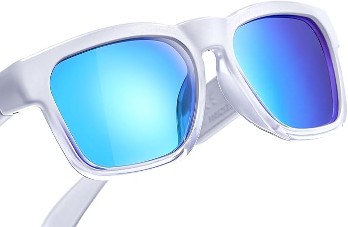 OhO sunshine Bluetooth Glasses: Voice Control and Open Ear Style Smart Glasses to Listen Music & Calls, UV400 Protection Lens