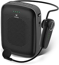 15W Wireless Voice Amplifier with Bluetooth Headset Microphone for Teachers - Image 1