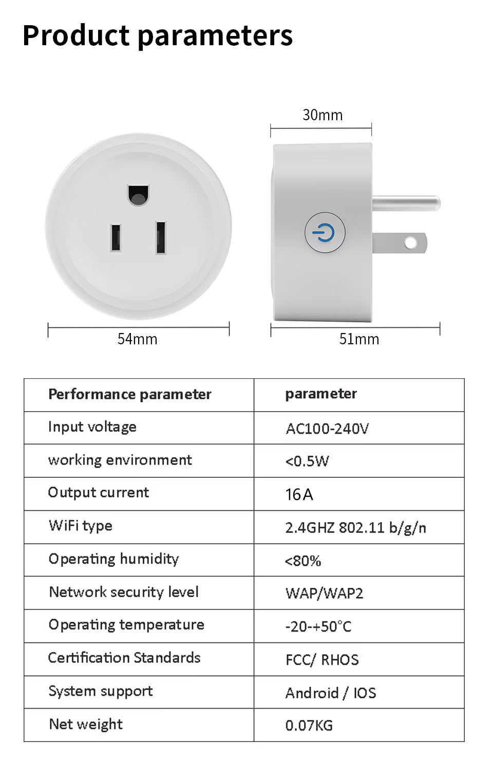 Smart WiFi Plug 4-Pack — Alexa & Google Assistant Compatible
