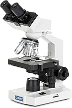 OMAX M82E Series Binocular Biological Compound Microscope 40X-2000X Magnification Lab LED with Mechanical Stage - Image 1