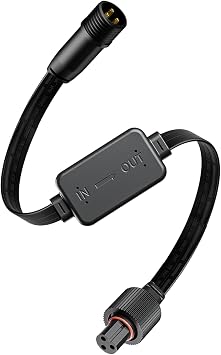 Driver Module Signal Booster for govee Permanent Outdoor Light Pro Models H705，H706A/B/C (Male Input, Female Output)