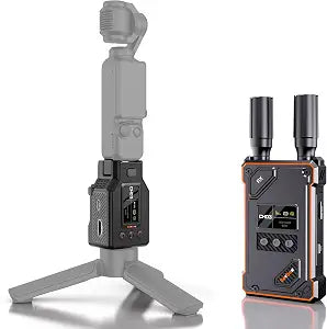 Wireless HDMI Transmitter and Receiver for DJI Osmo Pocket 3,1080P UVC&HDMI Output Wireless HDMI Extender for OBS Switcher,1640ft 0.05s Latency,Reverse Charging,HDMI to UVC, Creator Combo