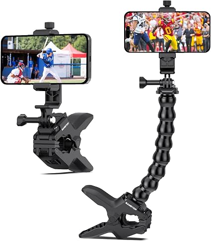 Phone Holder Clamp Gooseneck Mount Cell Phone Desk Clip for iPhone