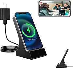 Hiddeen Camera Charger Phone Camera Charger, 1080P HD with Night Vision and Motion Detection Live View 24/7 Loop SD Storage Hidden Cam for Office/Pet/Baby Home Security Idoor.