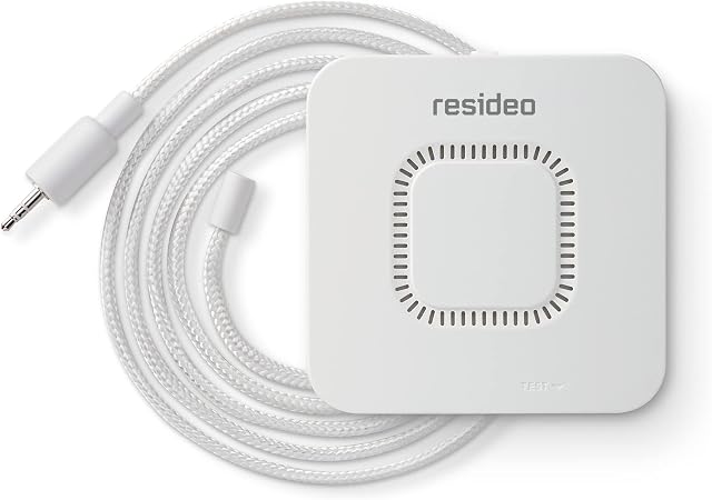 Honeywell Home RWD42/A Water Defense Water Leak Alarm with Sensing Cable, Rwd42 , White