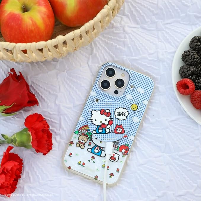 Sonix Case for iPhone 15 Pro | Compatible with MagSafe | 10ft Drop Tested | Good Morning Hello Kitty