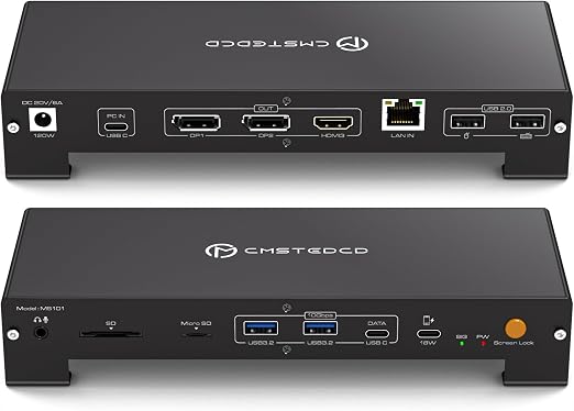 15-in-1 Thunderbolt Docking Station Triple Monitor 4K@60Hz MST SST Dock - Image 6