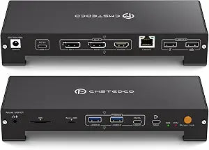 15-in-1 Thunderbolt Docking Station Triple Monitor 4K@60Hz MST SST Dock - Image 1