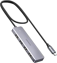 UGREEN USB C to USB A Hub, 4xUSB 3.0 Ports, 5Gbps Data Transfer, 2 ft Cable - Image 1