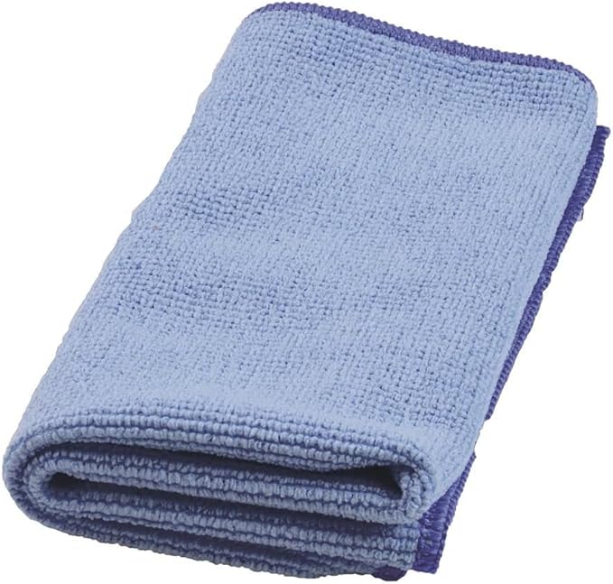 Taski Diversey D7524116 MyMicro Commercial Microfiber Cleaning Cloth, Bulk Cleaning Towels for Housekeeping - Reusable & Lint Free - Large 14 Inch x 14 Inch, Blue, 1-Count