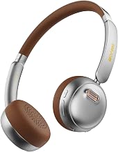 Sirius 120H ANC Over-Ear Headphones-Wireless Bluetooth Noise Cancelling Headphones with Mic,Transparency Mode,Lightweight for Travel,Gym,Work (Sliver) - Image 1