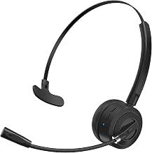 BlueFire Bluetooth Headset with Microphone, Single-Ear On-Ear Headphones, Lightweight & Comfortable, Clear Call Noise Reduction, Multipoint Connection for Truck Drivers, Office & Call Center - Image 1