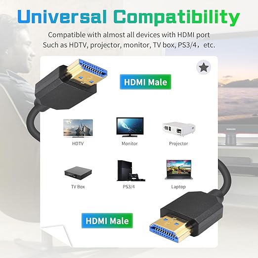 Duttek 8K Coiled HDMI Cable 3FT- 6FT, HDMI 2.1 Cable Coiled 48Gbps, Extreme Thin HDMI Male to Male Cable Supports 8K@60Hz, 4K@120Hz for Monitor, Laptop, PC, TV