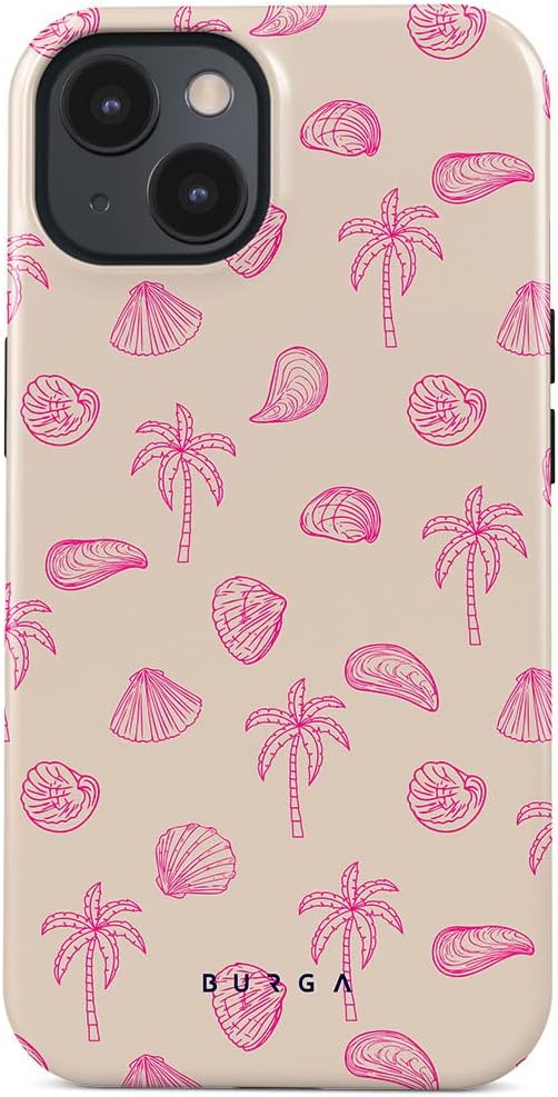 BURGA Phone Case for iPhone 15 - Cute, Trendy, Aesthetic, Pattern Phone Cover, Hard Shell Protection - fits Apple iPhone 15 Case for Women and Men