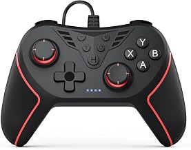 RivalPlay Wired Controller for PC Compatible with Win(11/10/8/7) Black - Image 1