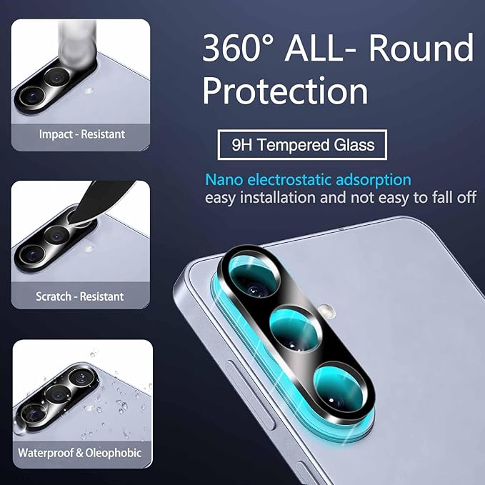 IMBZBK [Auto-Dust Removal] Privacy Screen Protector for Samsung Galaxy S26 Plus [6.7 INCH] Anti Spy Private Accessories, Case Friendly, 3 Military Grade Tempered Glass 3 Camera Lens Protector